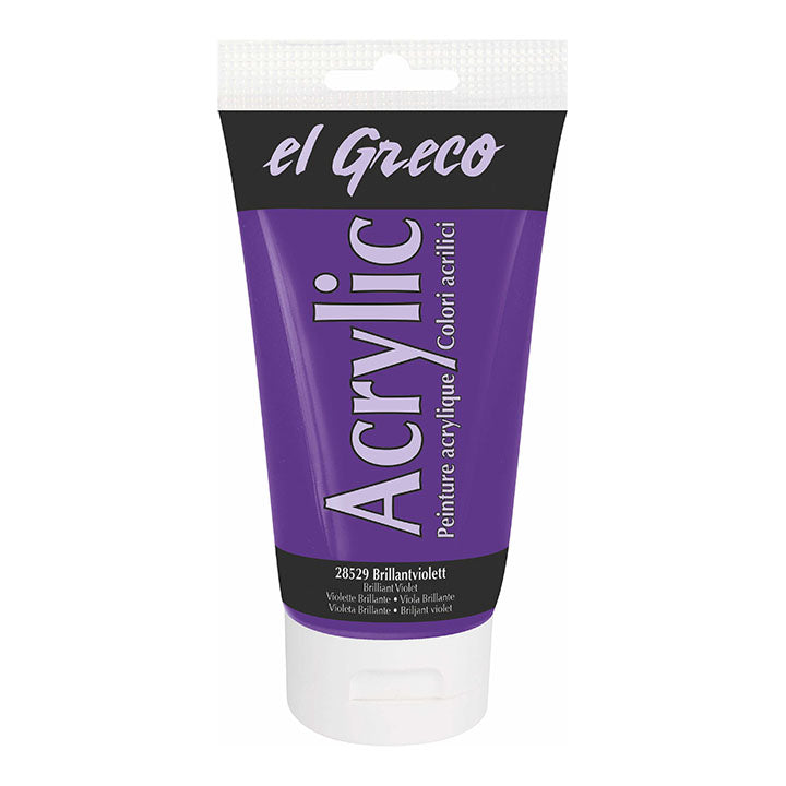 Ακρυλικο χρωμα El Greco 150 ml – Brilliant Violet