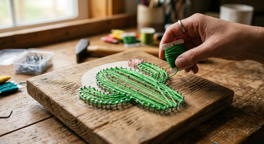 DIY ξύλινη διακόσμηση: Οδηγός για δημιουργίες με καρφιά