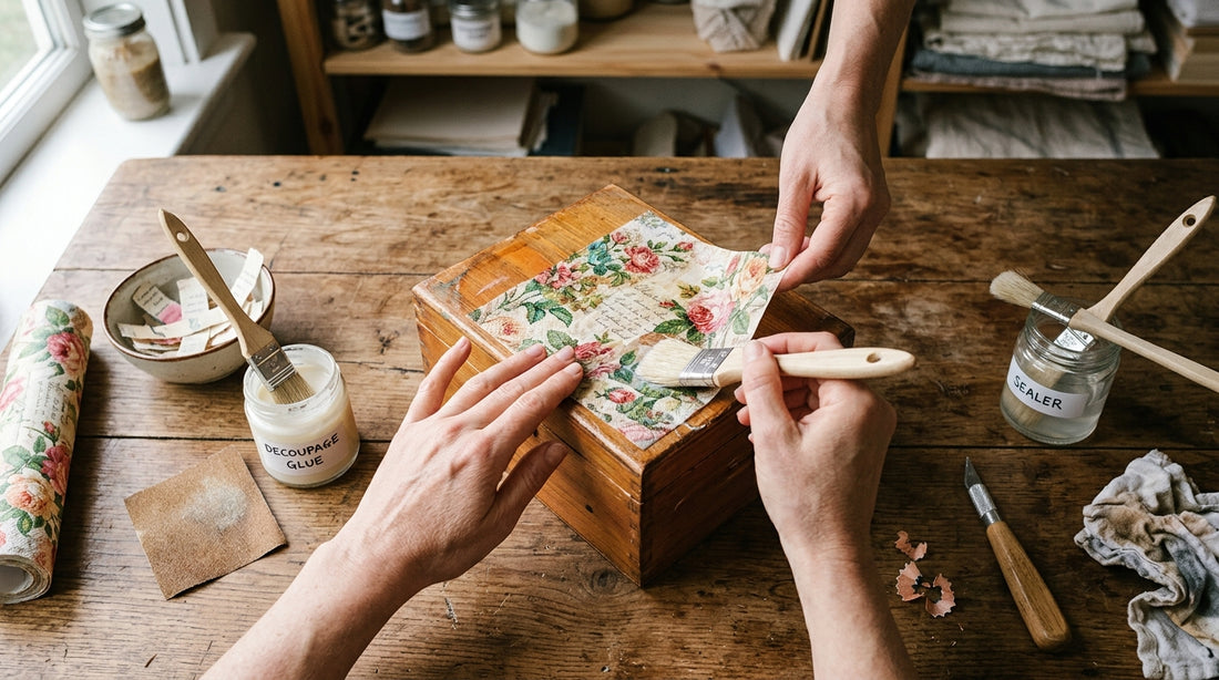 Τεχνική Decoupage σε ξύλο: Ο πλήρης οδηγός για αρχάριους