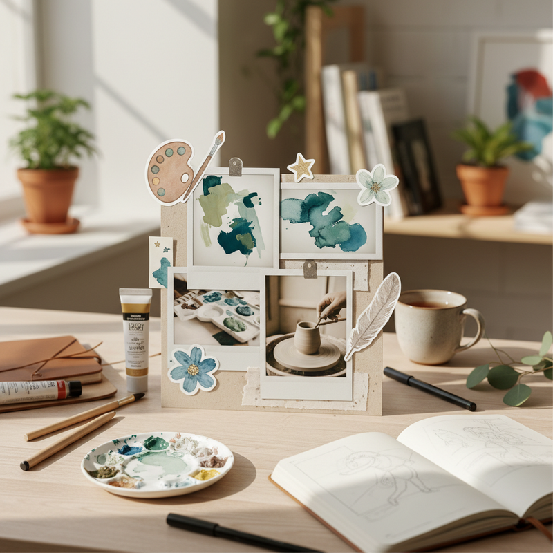 Ανακαλύπτοντας τα μυστικά του scrapbooking: Πώς να δημιουργείτε έργα τέχνης από απλά υλικά