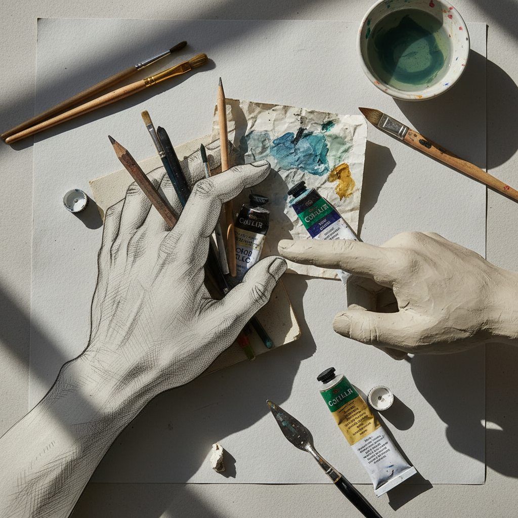 anatomical study of human hands
