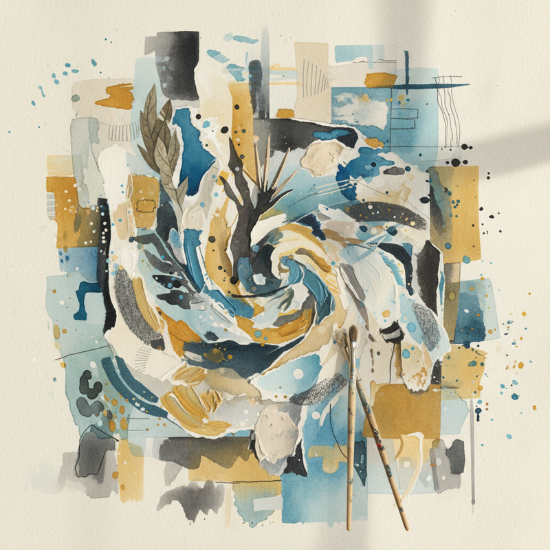 Οδηγός Mixed Media: Πώς να συνδυάζετε χρώματα και υλικά