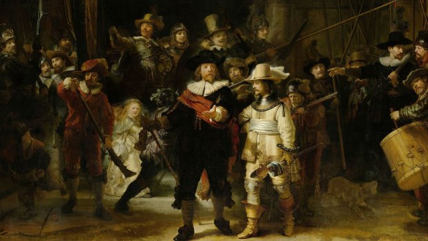 Restaurierung des Gemäldes Die Nachtwache von Rembrandt