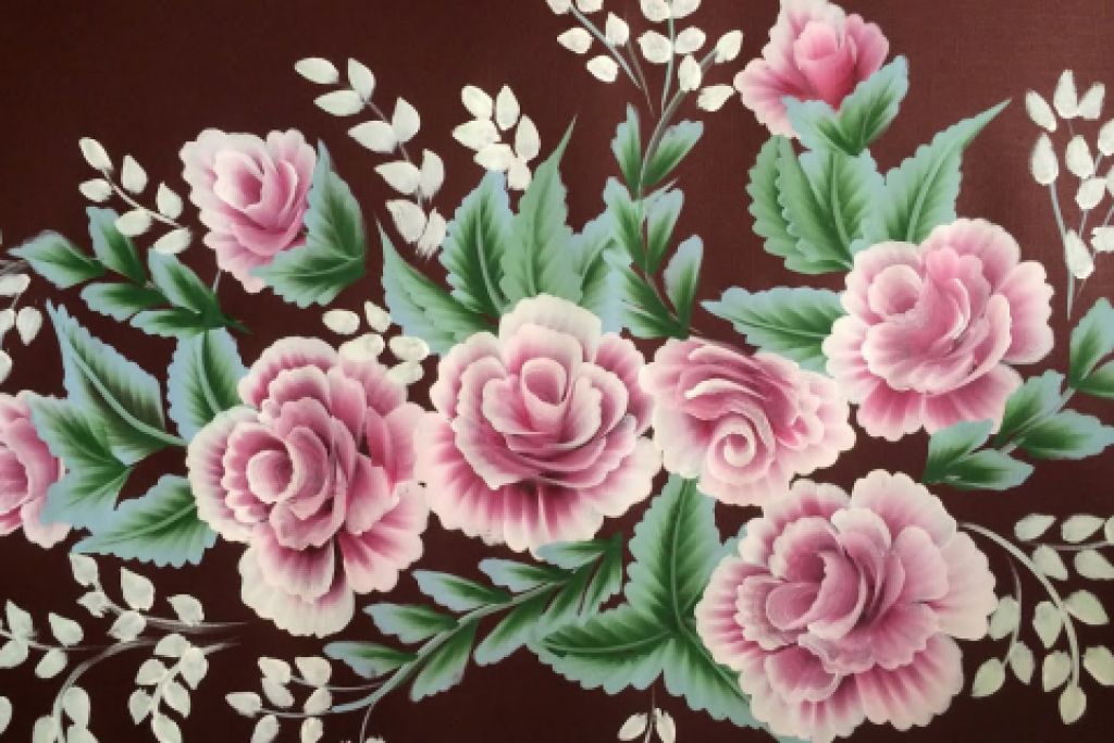 Τι είναι η τεχνική One Stroke Painting