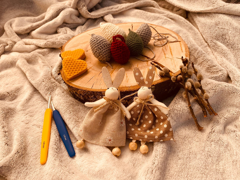 DIY: Πλεκτά πασχαλινά αυγά