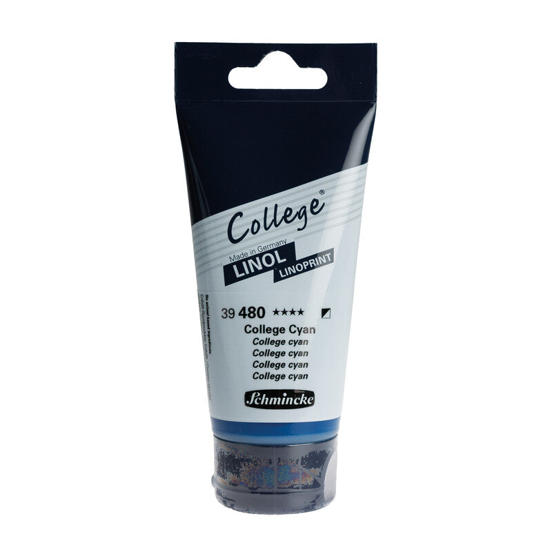 Χρώμα λινογραφίας Schmincke College Linol 75 ml – 480 College κυανό