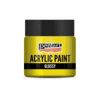acrylic paint glossy 50 ml – κίτρινο