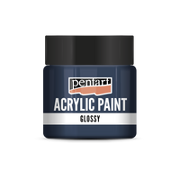 acrylic paint glossy 50 ml – μπλε ίντιγκο