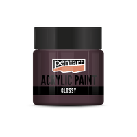 acrylic paint glossy 50 ml – μελιτζανί