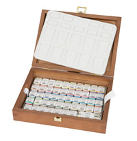 Ξύλινη κασετίνα ακουαρέλας Schmincke HORADAM, 48 x 1/2 pans