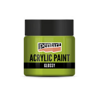 acrylic paint glossy 50 ml – πράσινο του μήλου