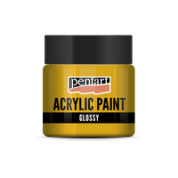 acrylic paint glossy 50 ml – κίτρινο του ήλιου