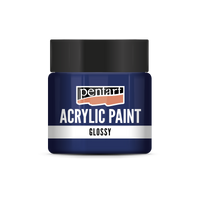 acrylic paint glossy 50 ml – σκούρο μπλε
