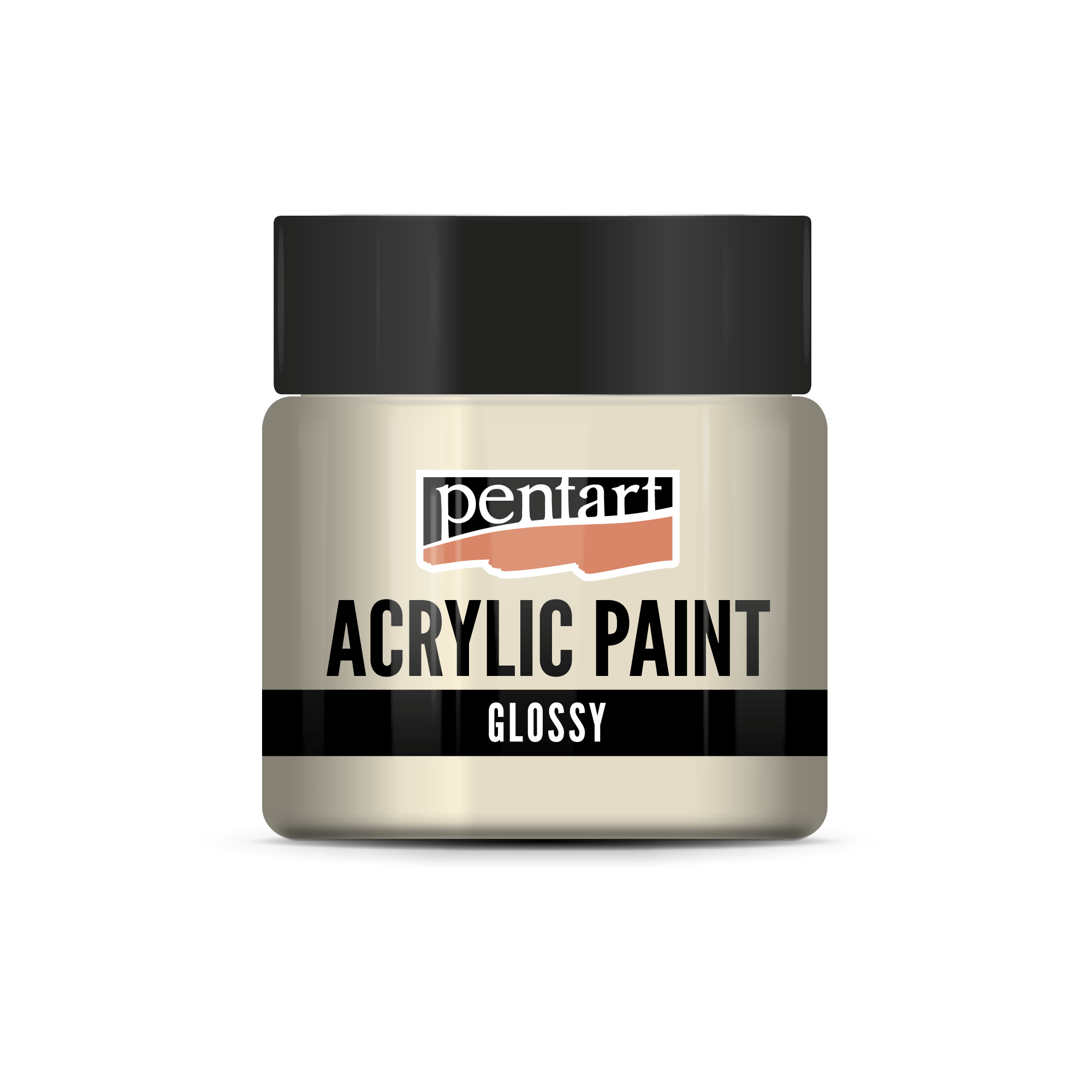 acrylic paint glossy 50 ml – μπεζ