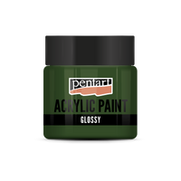 acrylic paint glossy 50 ml – πράσινο του πεύκου