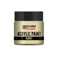 acrylic paint glossy 50 ml – λευκός καφές