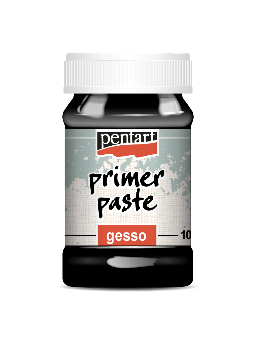 Πάστα προετοιμασίας Pentart - 100 ml, μαύρη