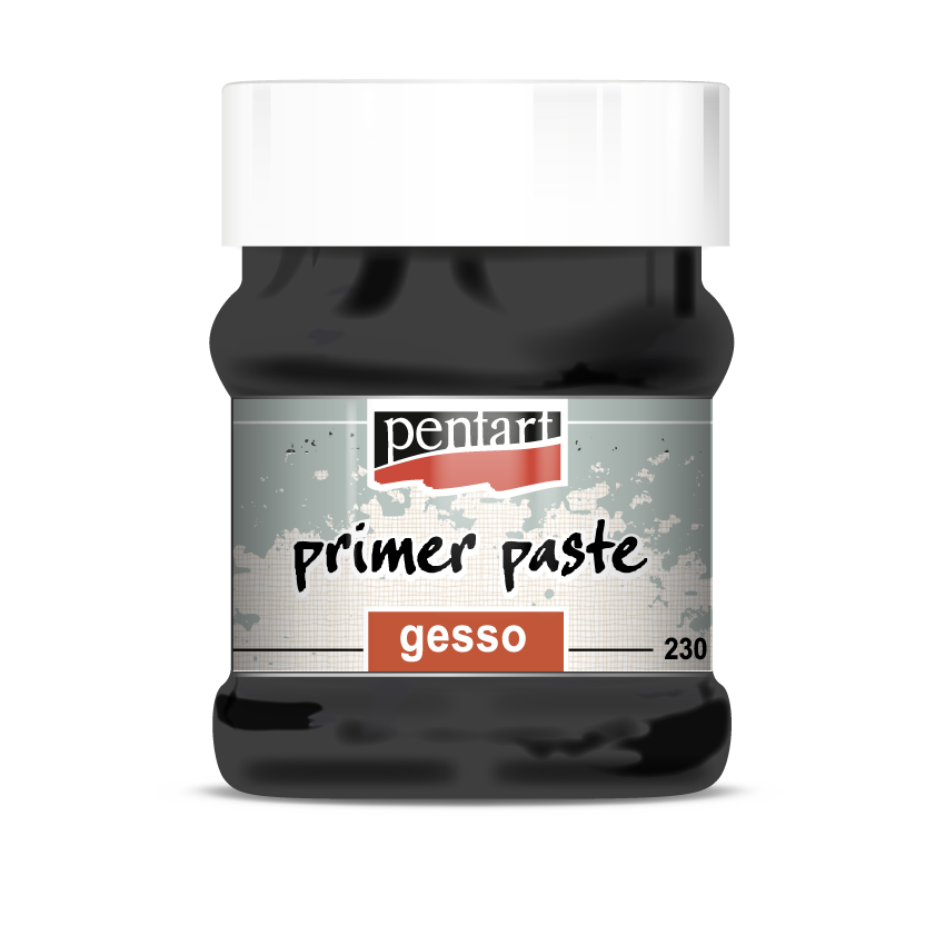 Πάστα προετοιμασίας Pentart Primer paste 230 ml, μαύρη