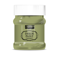 Διακοσμιτικο ακρυλικό χρωμα Chalky Pentart 230 ml | διαλέξτε απόχρωση – olive