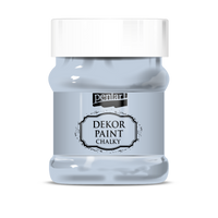 Διακοσμιτικο ακρυλικό χρωμα Chalky Pentart 230 ml | διαλέξτε απόχρωση – ice-blue