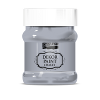 Διακοσμιτικο ακρυλικό χρωμα Chalky Pentart 230 ml | διαλέξτε απόχρωση – grey