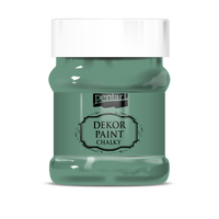 Διακοσμιτικο ακρυλικό χρωμα Chalky Pentart 230 ml | διαλέξτε απόχρωση – turquoise-green