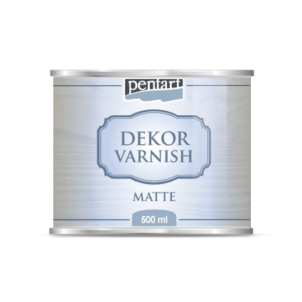 Διακοσμητικο βερνικι ματ Pentart | περισσοτεροι ογκοι – 500 ml