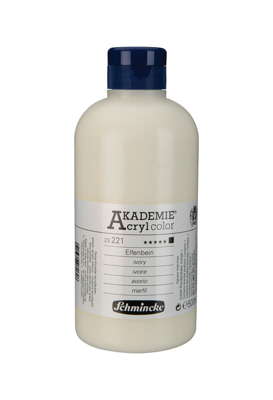 Ακρυλικό χρώμα Schmincke AKADEMIE Acryl color 500 ml – 221 Ιβουάρ