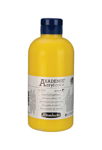 Ακρυλικό χρώμα Schmincke AKADEMIE Acryl color 500 ml – 223 Κίτρινο καδμίου (απόχρωση)