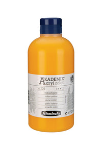 Ακρυλικό χρώμα Schmincke AKADEMIE Acryl color 500 ml – 226 Ινδικό κίτρινο