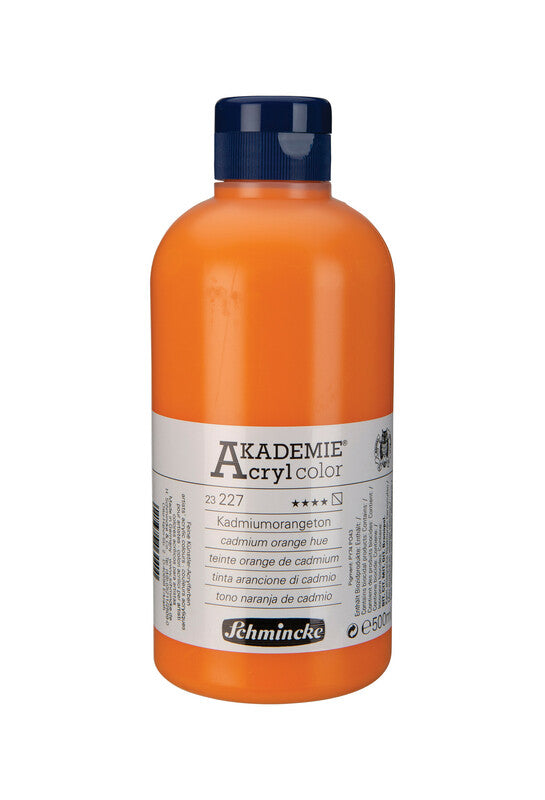 Ακρυλικό χρώμα Schmincke AKADEMIE Acryl color 500 ml – 227 Πορτοκαλί καδμίου (απόχρωση)