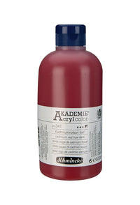 Ακρυλικό χρώμα Schmincke AKADEMIE Acryl color 500 ml – 341 Κόκκινο καδμίου σκούρο (απόχρωση)