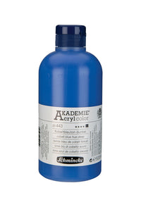 Ακρυλικό χρώμα Schmincke AKADEMIE Acryl color 500 ml – 443 Μπλε κοβαλτίου βαθύ (απόχρωση)