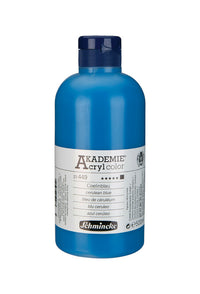 Ακρυλικό χρώμα Schmincke AKADEMIE Acryl color 500 ml – 449 Μπλε σερούλεαν