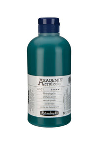 Ακρυλικό χρώμα Schmincke AKADEMIE Acryl color 500 ml – 551 Πράσινο φθάλο