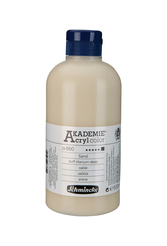 Ακρυλικό χρώμα Schmincke AKADEMIE Acryl color 500 ml – 660 Μπεζ τιτανίου βαθύ