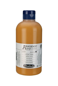 Ακρυλικό χρώμα Schmincke AKADEMIE Acryl color 500 ml – 661 Ώχρα κίτρινη