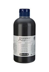 Ακρυλικό χρώμα Schmincke AKADEMIE Acryl color 500 ml – 668 Καφέ Βαν Ντάικ