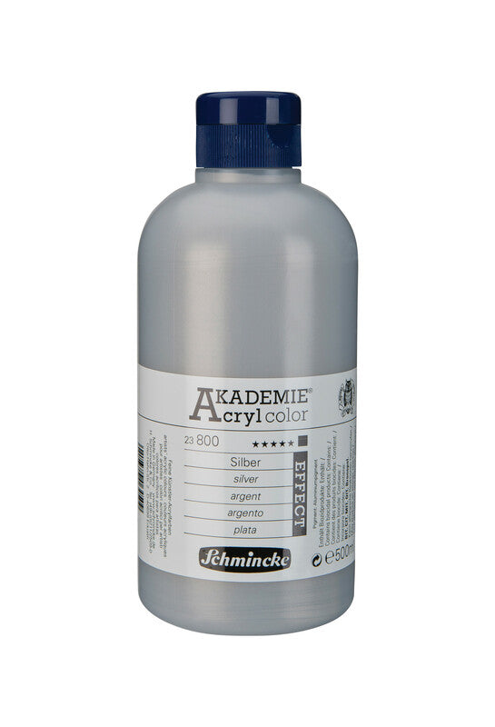 Ακρυλικό χρώμα Schmincke AKADEMIE Acryl color 500 ml – 800 Ασήμι