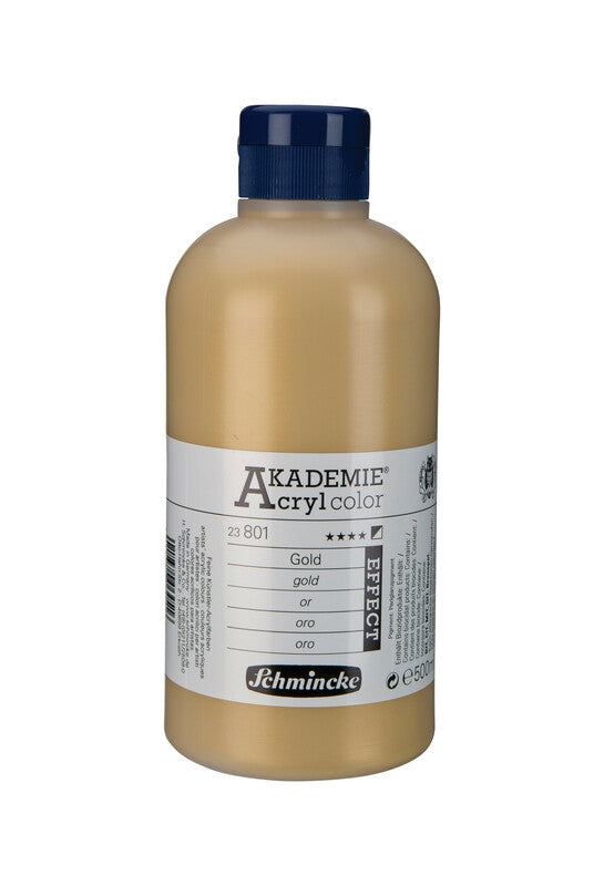 Ακρυλικό χρώμα Schmincke AKADEMIE Acryl color 500 ml – 801 Χρυσό