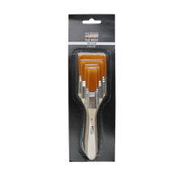 Σετ πινελα περιγραμματος - 6 τεμαχια – with soft bristles, 4 pcs, flat, size 2, 4, 6, 8