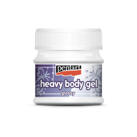Glossy Pentart heavy body gel medium – 50 ml