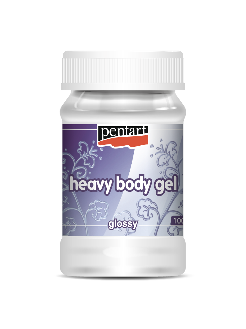 Glossy Pentart heavy body gel medium – 100 ml