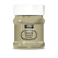 Διακοσμιτικο ακρυλικό χρωμα Chalky Pentart 230 ml | διαλέξτε απόχρωση – vintage beige