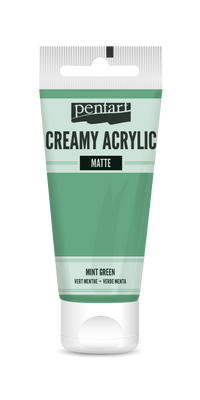 Κρεμμωδες ματ ακρυλικόο χρωμα Pentart 60 ml | διαλεξτε αποχρωση – mint green