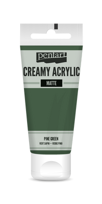 Κρεμμωδες ματ ακρυλικόο χρωμα Pentart 60 ml | διαλεξτε αποχρωση – pine green