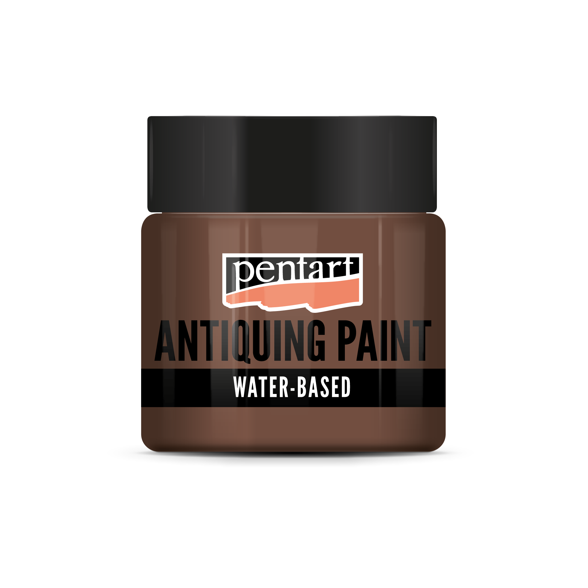 Χρώμα παλαίωσης antiquing paint Pentart 50 ml – σκούρο καφέ