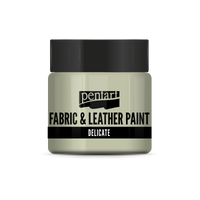 delicate fabric & leather paint 50 ml – λευκόχρυσο