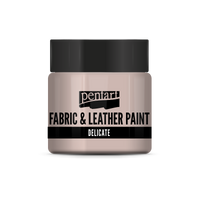 delicate fabric & leather paint 50 ml – ροζ χρυσό