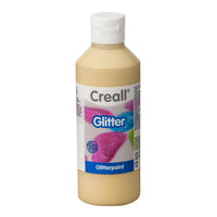 Χρώμα με γκλίτερ Creall Glitter 250 ml - χρυσό
